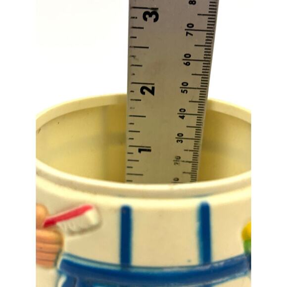 VTG Grandpa In Pajamas Plastic Denture Caddy Box 1974 JSNY Storage - Picture 6 of 13